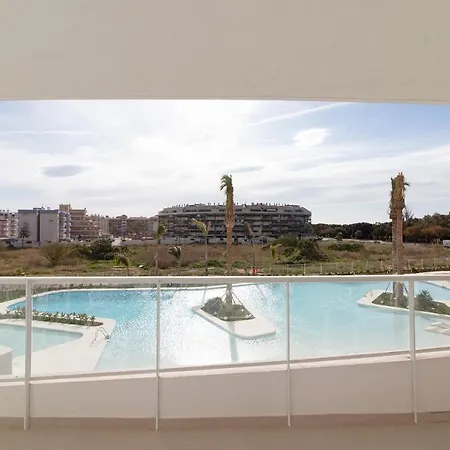 Global Properties, 5 Personas Con Terraza Y Vistas A La Piscina アパート